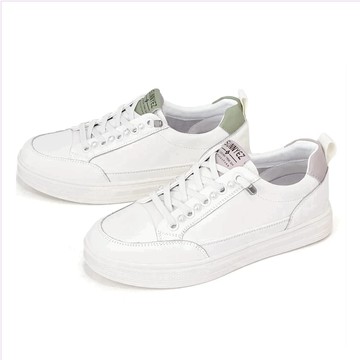 【Robinlo】真皮厚底休閒鞋 小白鞋 休閒鞋 厚底小白鞋 (Bartley 煥彩珍珠) 莓果粉