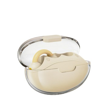 透明倉耳夾式藍牙耳機降噪運動超長續航不入耳真無線創意透明倉【北歐家居生活】