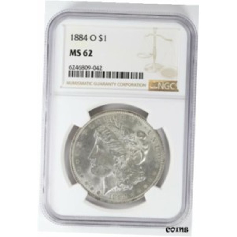 品質保証書付】 アンティークコイン NGC PCGS 1884-O Morgan Silver