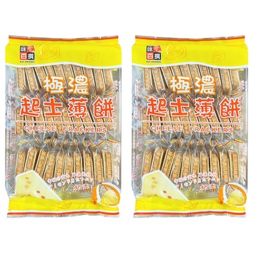 AJI OKASHI 味覺百撰 極濃起司薄餅  300g  2個
