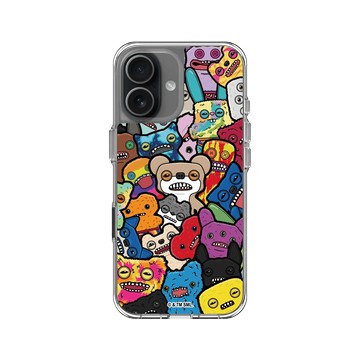 iPhone 17 Clear Case（相機按鈕） 透明 - Fuggler 放克牙寶-常態系列 Regular series - 倍感牙力