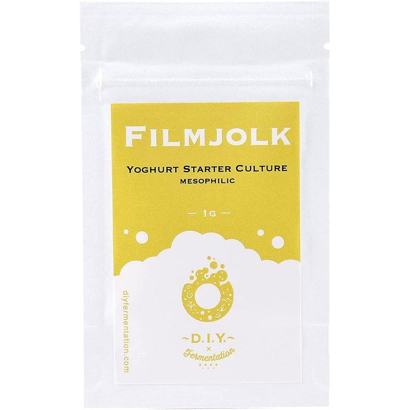 fermentation ヨーグルト種菌 (FILMJOLK) 1g （乾燥・粉末、再利用可能）自家製 発酵 フィールミョルク