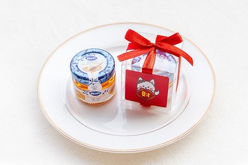 新春禮物贈品 天天好事好運 透明盒hero藍蓋小蜂蜜(4款貼紙可挑)