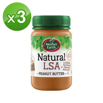 【千歲本舖】紐西蘭Mother Earth超級花生醬(綜合堅果) 3入組