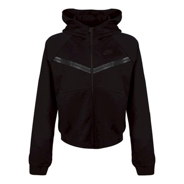 (WMNS) AS W Nike Sportswear TCH FLC WR Hoodie FZ Black