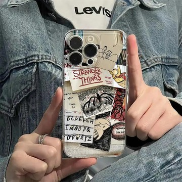 怪奇物語適用iPhone18防摔/17plus/蘋果16promax 13手機殼12/11 15PRO全包5/6/7P