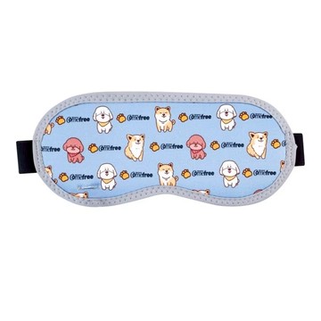 Comefree 定時溫控熱敷眼罩 萌犬 USB連接  1個