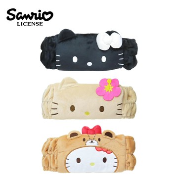 【日本正版】凱蒂貓 造型髮帶 寬版髮帶 洗臉髮帶 吸水髮帶 Hello Kitty 三麗鷗 Sanrio