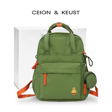 法國CEION & KEUST 輕便旅游雙肩包男女大容量電腦背包時尚學生潮
