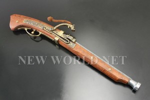 送料無料！！美術装飾品　デニックス   Denix　 1021 種子島伝来火縄銃馬上短筒