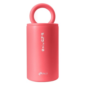 FUJI-GRACE 富士雅麗 304不鏽鋼隨行凱瑞杯 FJ-962 350ml 莓果粉 時尚保溫杯  1個