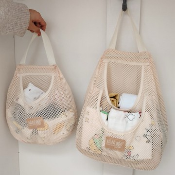 透氣網袋 襪子收納袋 壁掛收納袋 收納掛袋 收納袋 內衣收納網 懸掛式收納袋 萬用收納網 蔬果網袋 廚房收納