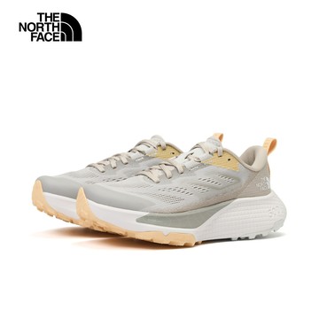 The North Face北面女款灰色抓地舒適野跑鞋｜8A9PDQP