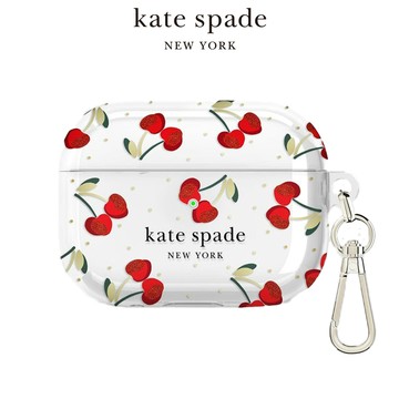 【Kate Spade】AirPods Pro 1/2代保護殼 保護套 嬌豔櫻桃