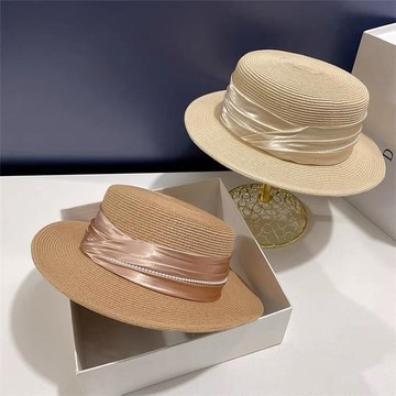 【SUNS】法式名媛平頂帽/遮陽帽/草帽/爵士帽/禮帽(1688)