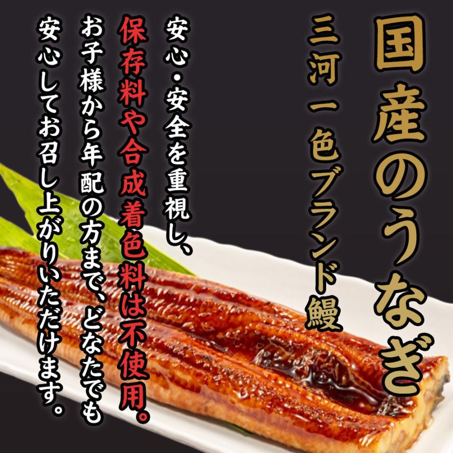 鰻 うなぎ ウナギ 国産 高級 三河一色産 蒲焼き 約400g (約200g×2尾) ｜ギフト｜贈答｜特大｜国産｜三河一色｜蒲焼｜愛知県｜土用の丑｜敬老の日