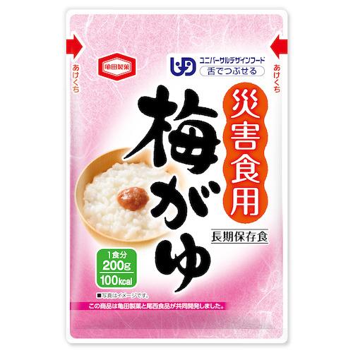 亀田製菓　災害食用　梅がゆ　200g│非常食　レトルト・フリーズドライ食品 ハンズ