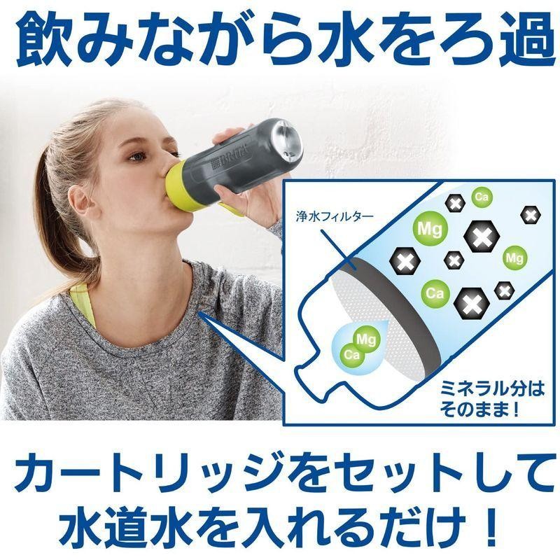 ブリタ 携帯用浄水ボトル 2本セット アクティブ 600ml ブリタジャパン