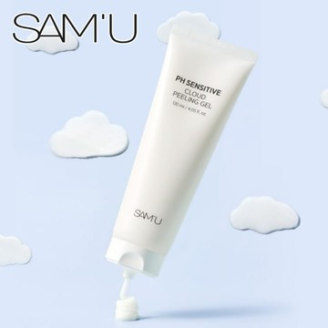 [快速出貨]【SAM'U 莎繆】PH舒緩平衡雲朵去角質霜 120ml 溫和保濕去角質 敏感肌適用
