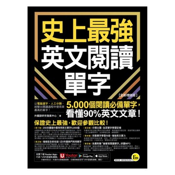 我識史上最強英文閱讀單字