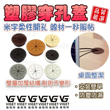 電腦桌塑料穿線孔蓋 草屯出貨✨ 桌面穿線孔蓋 電腦桌線孔蓋 塑料桌面線孔蓋 穿線孔蓋配件 桌面電纜管理蓋
