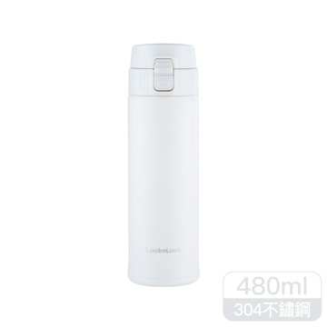 樂扣樂扣Daily輕巧彈蓋保溫杯/480ml/象牙白