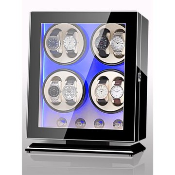 實力工廠搖表器自動機械手表上鏈盒上弦盒手表盒旋轉盒晃表器