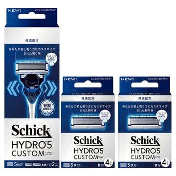 Schick 舒適牌 水次元5 辨型刮鬍刀組 保濕配方  1組  1組