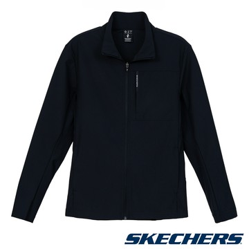 SKECHERS 男拉鍊外套 - P226M085-0018