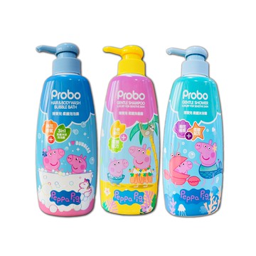 【博寶兒】佩佩豬柔護系列 沐浴露/洗髮露/泡泡露 500ml *健人館*