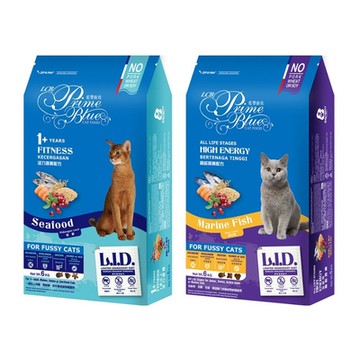 LCB藍帶廚坊活力/高能挑嘴貓糧-L.I.D配方 6kg(購買第二件贈送寵喵樂-貓草玩具x1包)