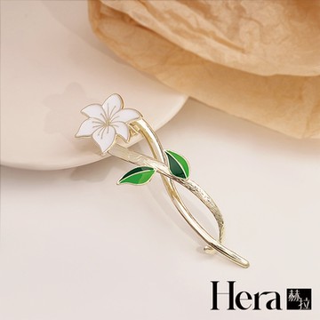 【Hera 赫拉】氣質百合花八字馬尾夾 L111083007