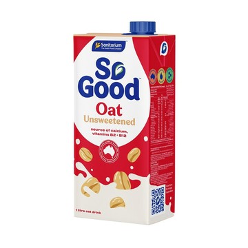 【So Good】燕麥奶（無加糖）1L（新舊包裝隨機出貨）