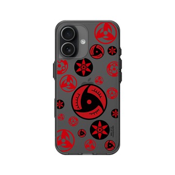 iPhone 17 Clear (相機按鈕) 酷墨灰 - 火影忍者 Naruto - 血繼限界-寫輪眼