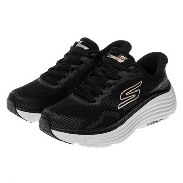 SKECHERS 女鞋 慢跑系列 瞬穿舒適科技 GO RUN MAX CUSHIONING ENDEAVOUR (129484BKW)