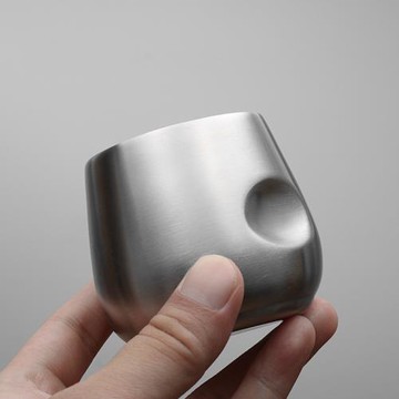 掌柜推薦18/10不銹鋼雙層隔熱茶杯 水杯 酒杯 隨手杯 兒童杯 防燙