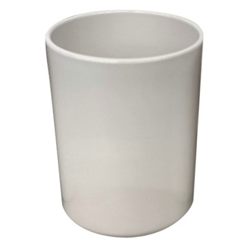 懶角落 壁掛漱口杯置物架杯子 ABS材質  白色  8個