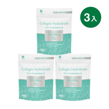 【優良生醫】嫚妙專利水解膠原蛋白粉x3 -健喬集團