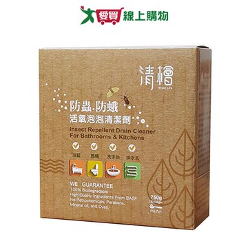 清檜抗菌防護活氧泡泡清潔劑750g【愛買】