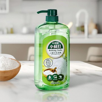 妙管家 小蘇打洗潔精 🏡 1000g 無重金屬 小蘇打 洗碗盤 洗潔精 洗碗精 清洗劑 無添加 安全 洗碗 清潔 清洗