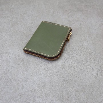 零錢包 厚度L型 拉鍊錢包 真皮皮夾 短夾 手縫 口袋錢包 銀包 禮物