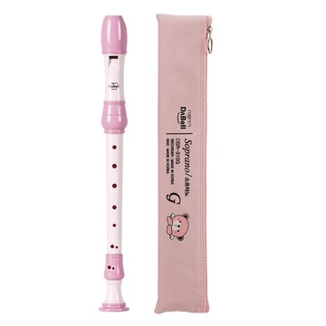 DABell 德式高音直笛 DSR-310G  粉色  附收納袋，兒童入門樂器首選  1個