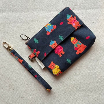 三層面紙零錢包