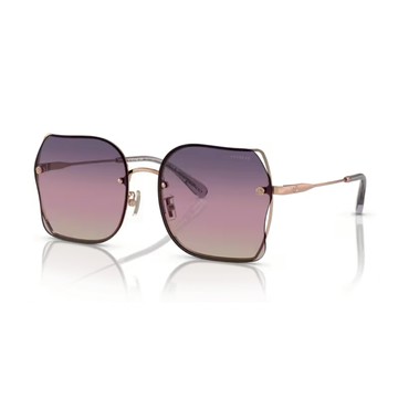 COACH｜HC7150D-9331U6 花瓣框金屬太陽眼鏡【葛洛麗雅眼鏡】