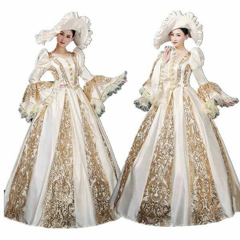 中世貴族 ロココ ドレス 貴族 ドレス リッチシャンパンドレス お姫様ドレス プリンセスライン 貴婦人 貴族 服 プリンセスライン 学園祭 文化祭 舞踏会 通販 Lineポイント最大0 5 Get Lineショッピング