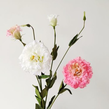 仿真花 桔梗 花藝造景 花束配花 粉白色系 婚禮裝飾 家居裝飾