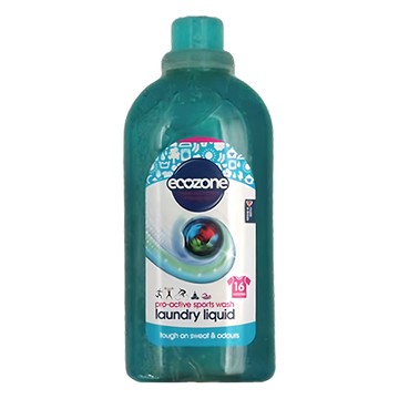 ecozone 愛潔森 植物性運動洗衣精  750ml  去除汗漬等頑固污漬  1瓶