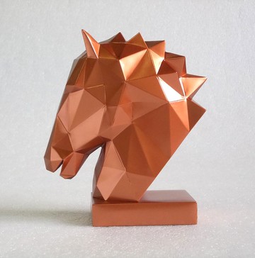 情人節禮物/馬頭擺飾/攝影道具/祝賀升官禮物/交換禮物/聖誕禮物