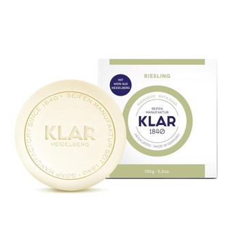 德國 KLAR Seifen 植萃純淨潔膚皂-雷司令(白葡萄) 150g