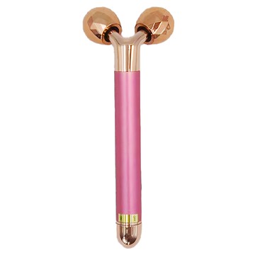 FUGU BEAUTY 3D滾輪震動按摩儀 70度V型設計 高頻震動 旋轉式開關  ABH00136BK